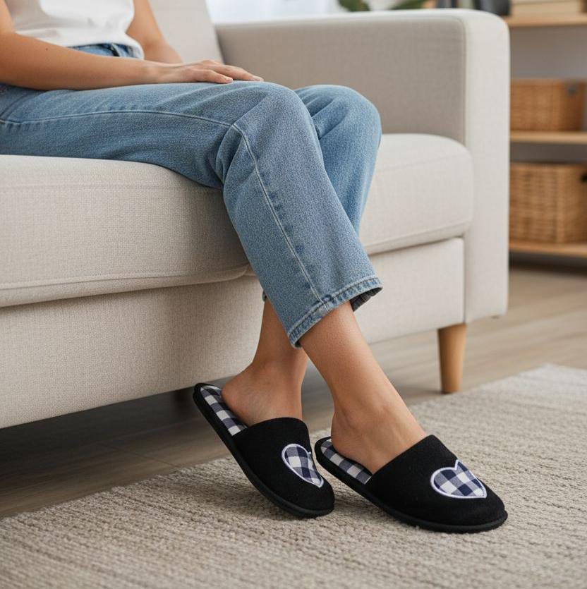 Pantufla La Corazones - Imagen 3